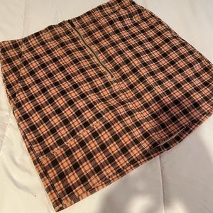 Wild Fable Plaid Skirt